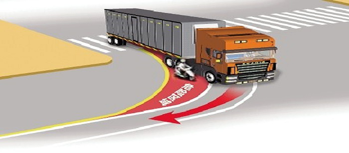 道路反光漆厂家汇胜化工提醒注意“转弯盲区”