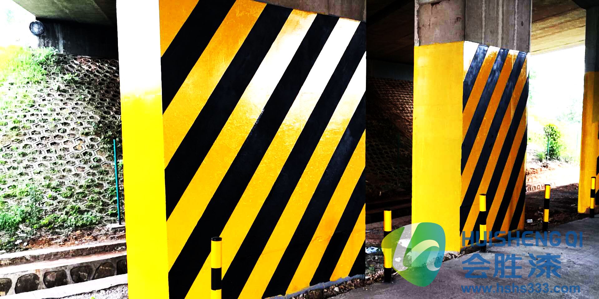 高速防撞墙反光漆