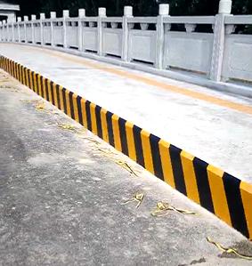 湖北客户购买的安全警示反光漆施工反馈