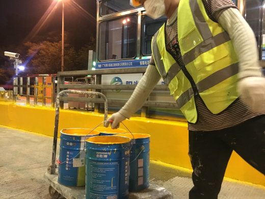 冬季道路反光漆施工注意事项小知识