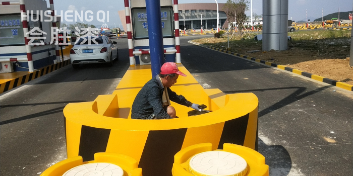 车道安全岛油漆的施工环境和底材处理小建议