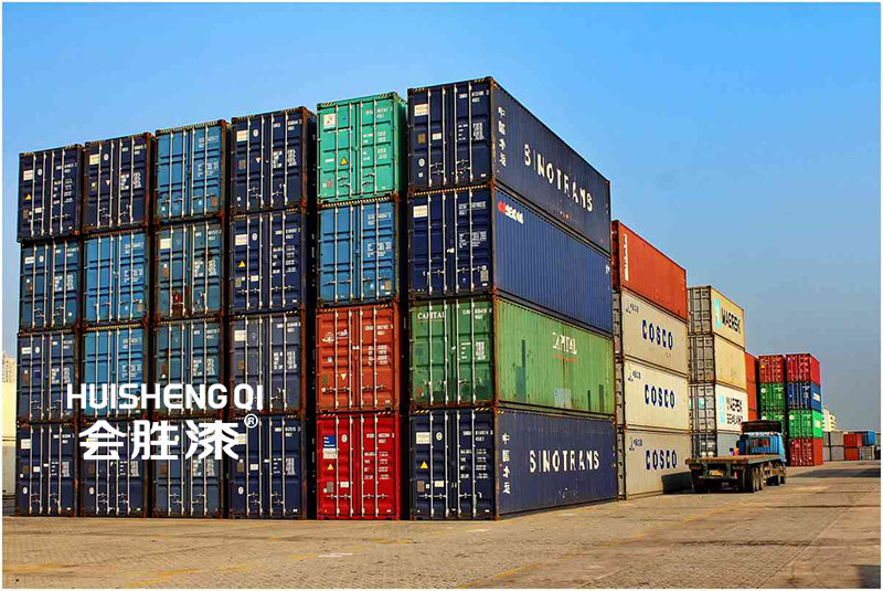 反光漆指引方向