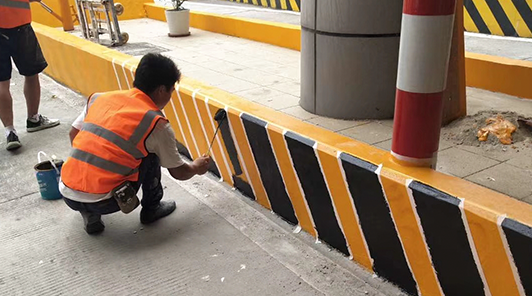 收费站反光漆施工 收费站反光漆施工