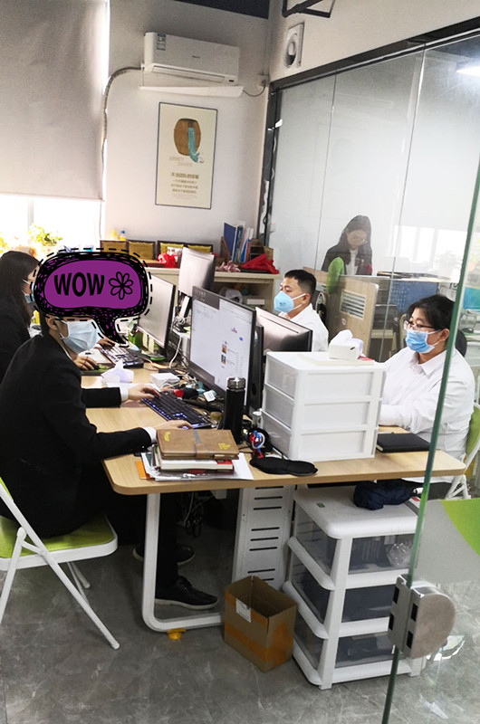 办公室伙伴都戴好口罩了 办公室伙伴都戴好口罩了